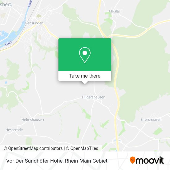 Карта Vor Der Sundhöfer Höhe