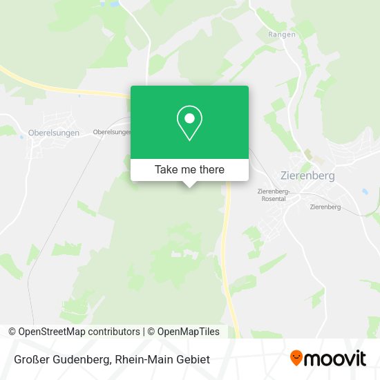 Карта Großer Gudenberg