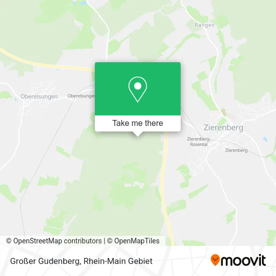 Карта Großer Gudenberg