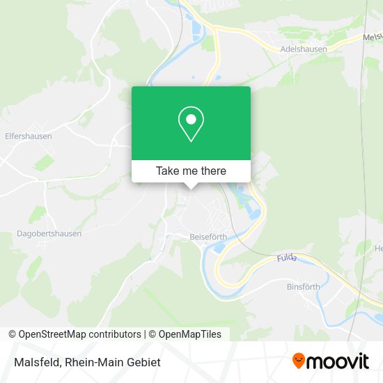 Карта Malsfeld
