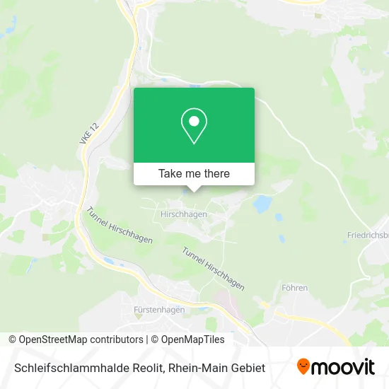 Карта Schleifschlammhalde Reolit