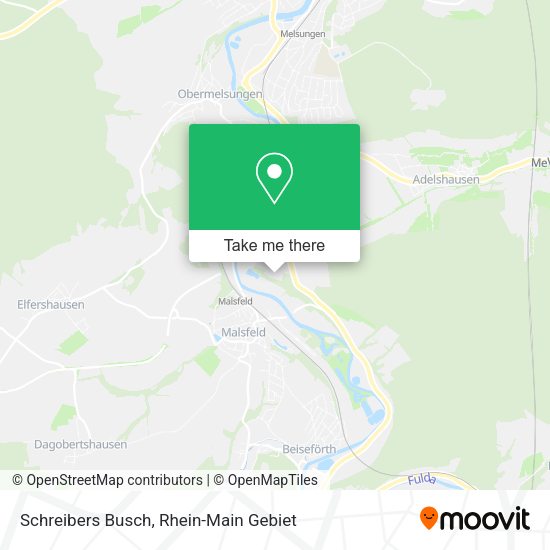 Карта Schreibers Busch
