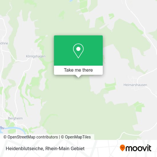 Карта Heidenblutseiche