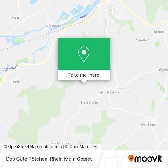 Карта Das Gute Rötchen