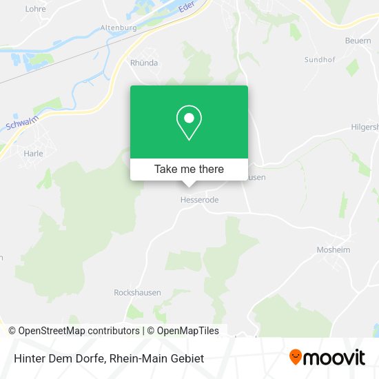 Hinter Dem Dorfe map
