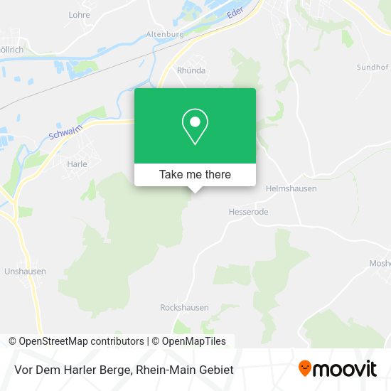 Карта Vor Dem Harler Berge