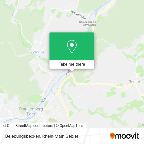Карта Belebungsbecken