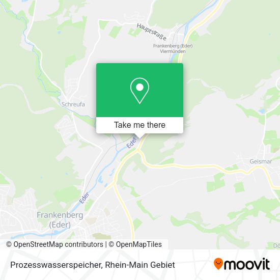 Карта Prozesswasserspeicher