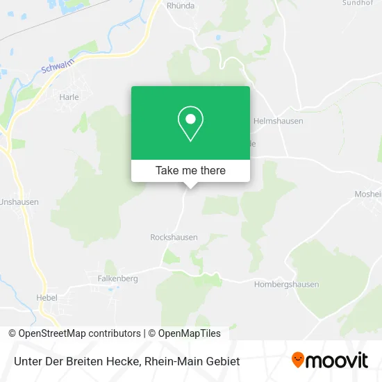 Карта Unter Der Breiten Hecke