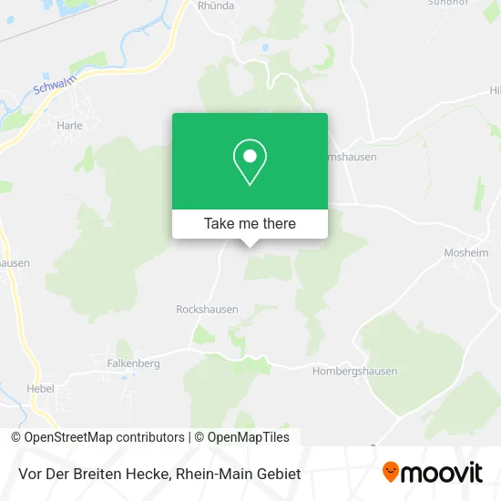 Карта Vor Der Breiten Hecke