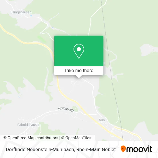 Карта Dorflinde Neuenstein-Mühlbach
