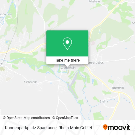 Карта Kundenparkplatz Sparkasse