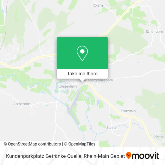 Карта Kundenparkplatz Getränke-Quelle