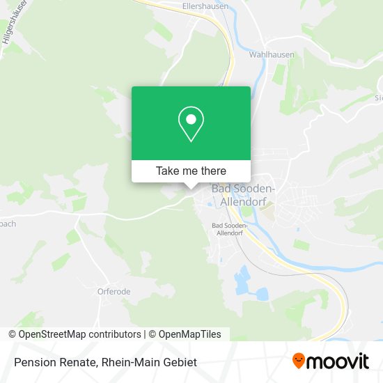 Карта Pension Renate