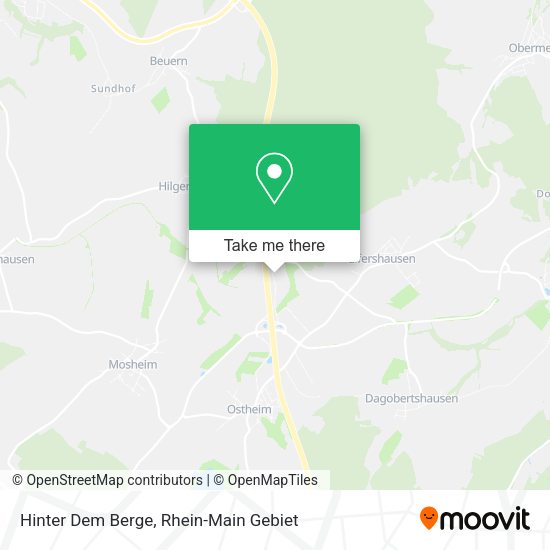 Карта Hinter Dem Berge