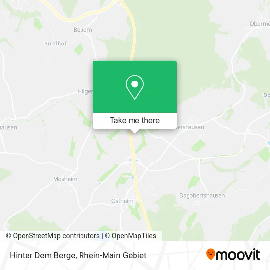 Карта Hinter Dem Berge