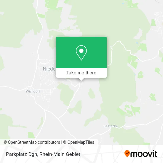 Карта Parkplatz Dgh