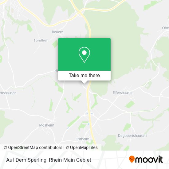 Карта Auf Dem Sperling