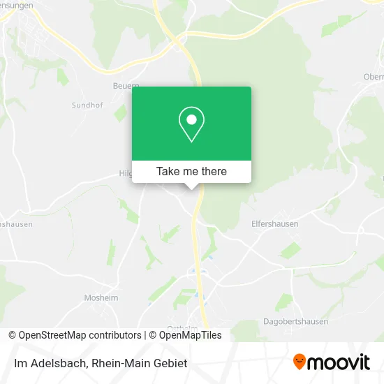 Im Adelsbach map