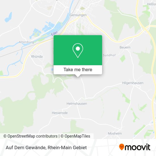 Карта Auf Dem Gewände
