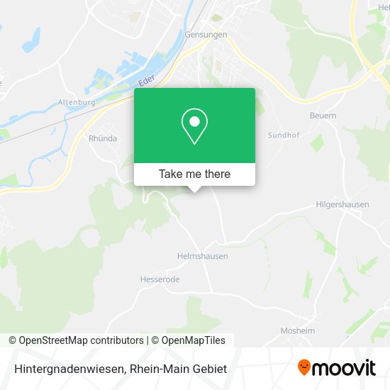 Карта Hintergnadenwiesen