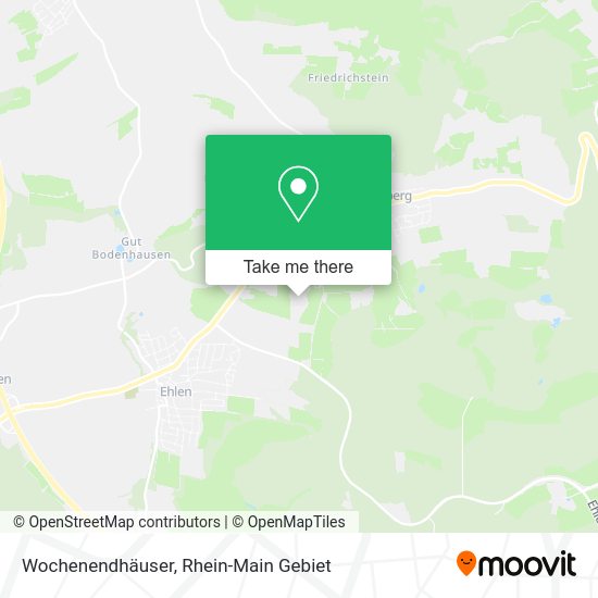 Карта Wochenendhäuser
