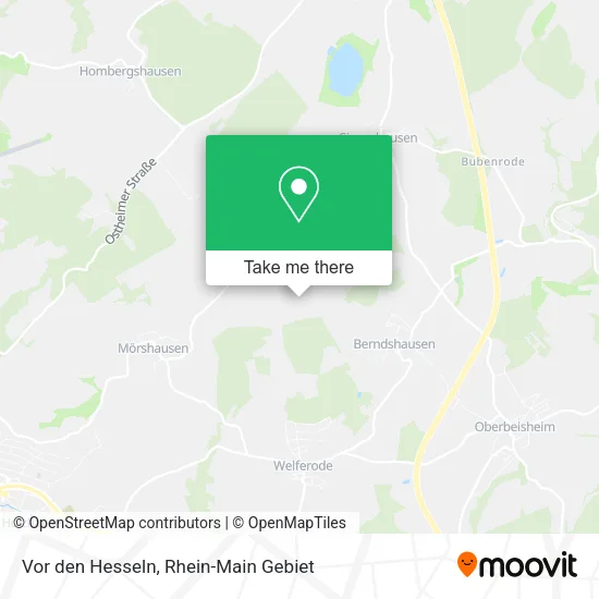 Карта Vor den Hesseln