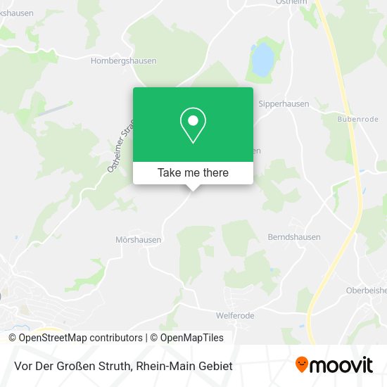 Vor Der Großen Struth map