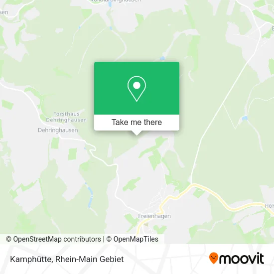 Kamphütte map
