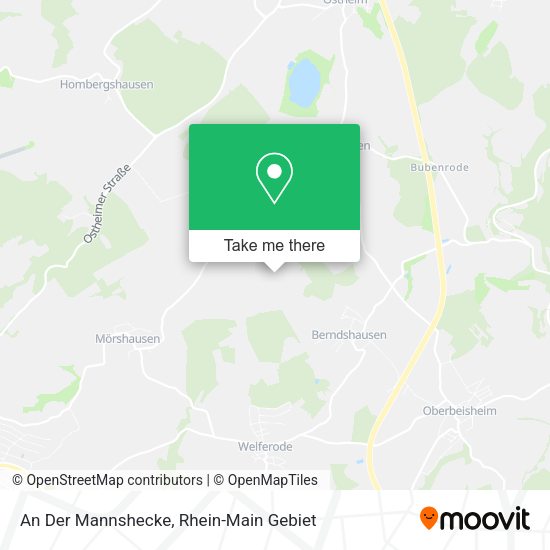 Карта An Der Mannshecke