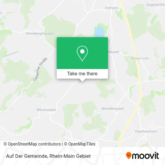 Карта Auf Der Gemeinde