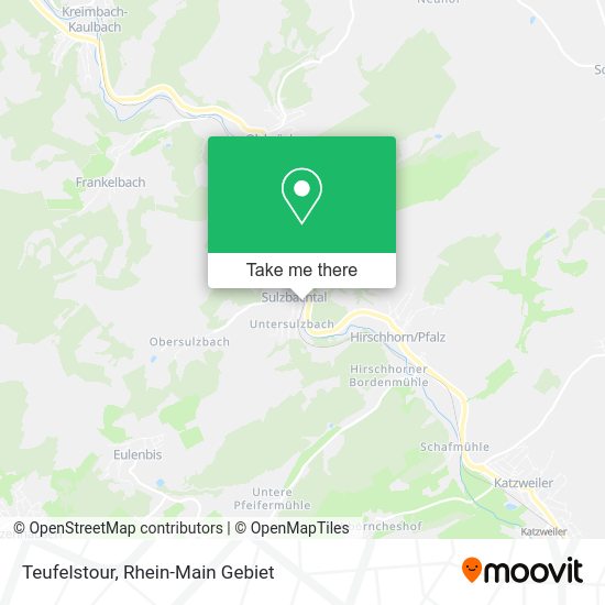 Карта Teufelstour