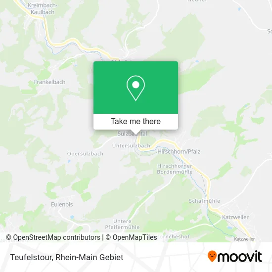 Карта Teufelstour