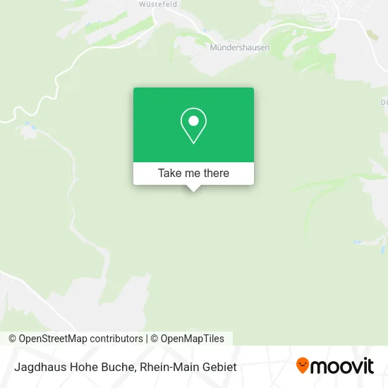 Карта Jagdhaus Hohe Buche