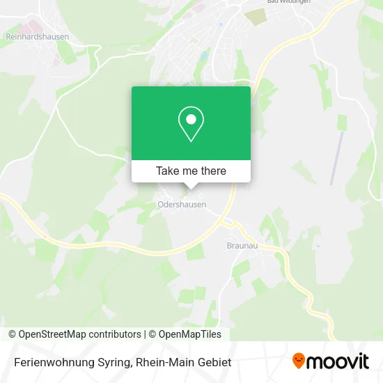 Карта Ferienwohnung Syring