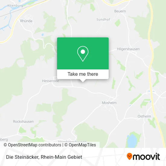 Карта Die Steinäcker