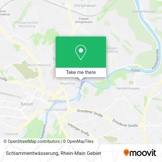 Карта Schlammentwässerung