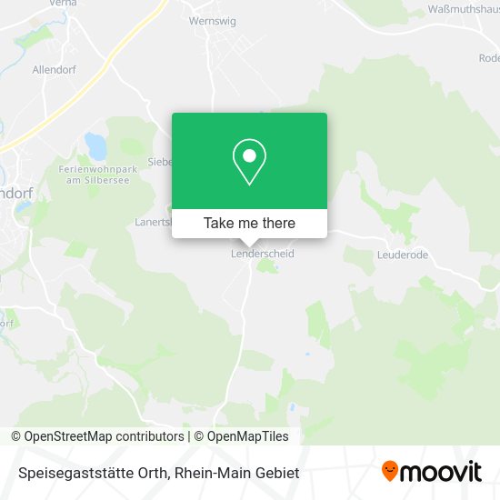 Карта Speisegaststätte Orth
