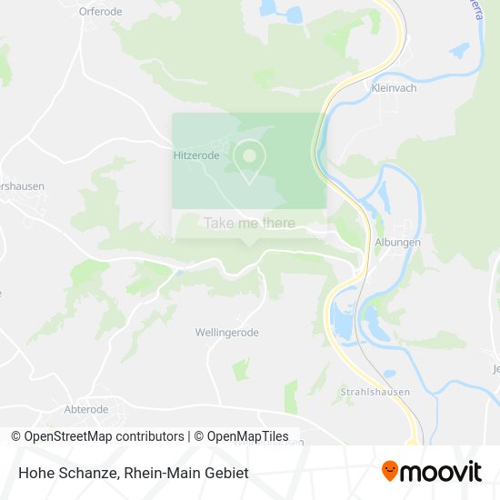 Карта Hohe Schanze