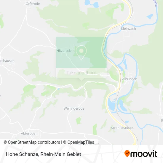 Карта Hohe Schanze