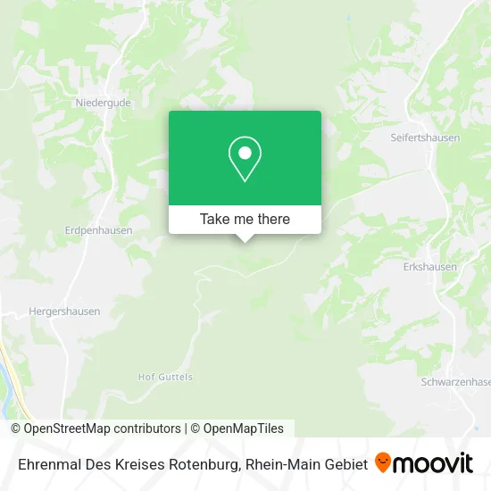 Карта Ehrenmal Des Kreises Rotenburg