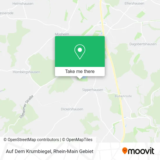Карта Auf Dem Krumbiegel