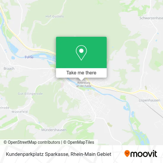 Карта Kundenparkplatz Sparkasse