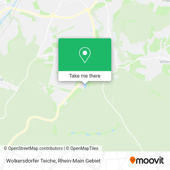 Карта Wolkersdorfer Teiche