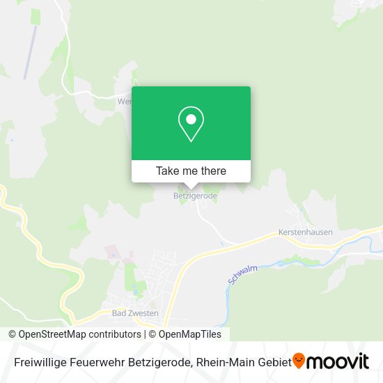 Карта Freiwillige Feuerwehr Betzigerode