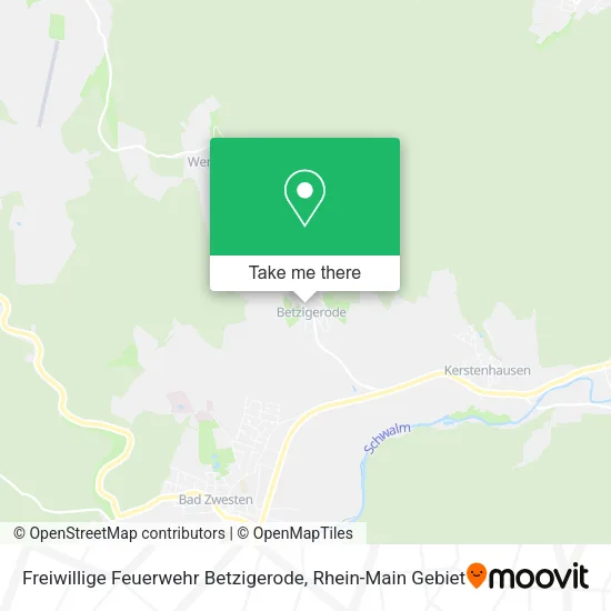 Карта Freiwillige Feuerwehr Betzigerode