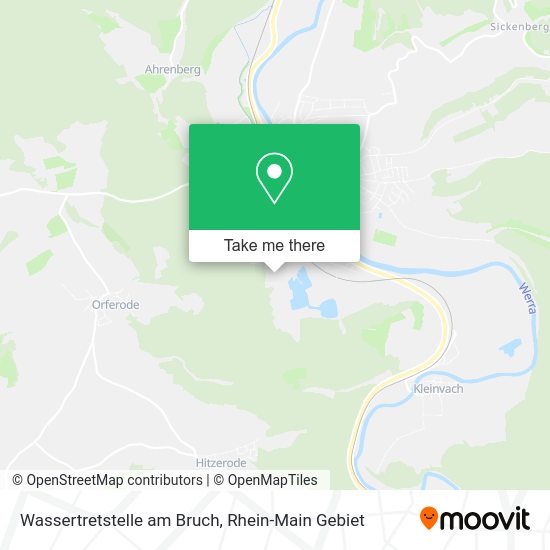 Карта Wassertretstelle am Bruch