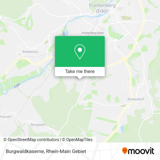 Карта Burgwaldkaserne