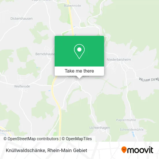 Карта Knüllwaldschänke