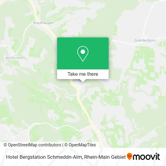 Карта Hotel Bergstation Schmeddn-Alm